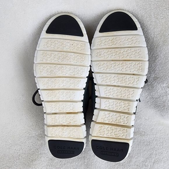 COLE HAAN ZEROGRAND GREEN LEATHER WATERPROOF ANKLE BOOTS SHOES US WOMENS SZ 9 B - Picture 7 of 9